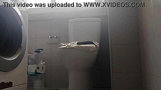 Guy shaves monster cock spits thick milk loads