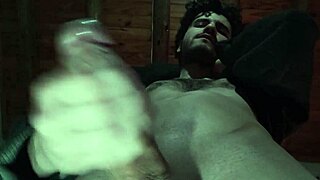 Blasting huge messy cumshot right on your screen!