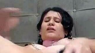 Latina prostitute masturbates juicy pussy with toys creampie dreams for cuckold old man