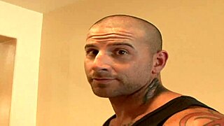 busty milf in fishnets swallows jizz post gaping hardcore fuck