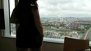 French goth babe returns for fourth big black cock double penetration pounding 😈🍑🔥