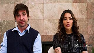 Super spies Vanessa Sky and curvy Latina milf Lucky Fate fuck mid-mission