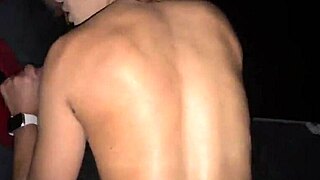 corno shares skinny wife at gloryhole for creampie gangbang