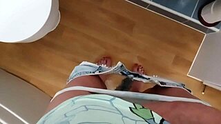 Watch Me Piss Soaking My Panties Wet Compilation!