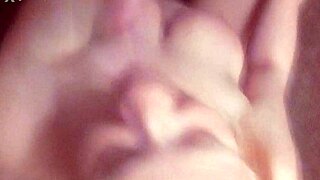 A horny performer delivers intense blowjob with handjob and sucking action