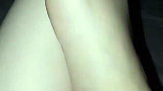 barefoot slut sneaks foot tease in the dark shadows