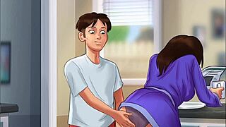 i finally CUMMED deep inside my stepmother's shaved pussy 😍💦