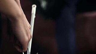 Homeowner seizes big ass Latina babe in uniform