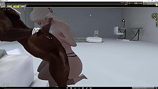 white slut slurps monster bbc deepthroat sloppy