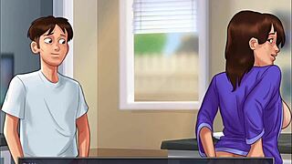 i finally CUMMED deep inside my stepmother's shaved pussy 😍💦