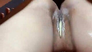 half hour straight anal pounding her ass cowgirl creampie style