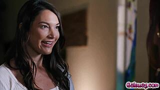 i'm katrina colt fingering alina ali while jayden cole licks us both