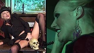 Elegant Milf's Shaved Pussy Gaped By Monster Cock Deepthroat