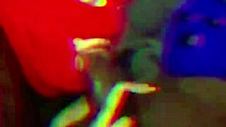 chubby latina housewife slurps hubby's lover's bbc in homemade sloppy deepthroat vid