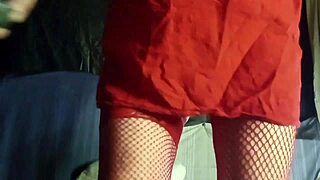 bisexual latina brunette with big tits fucks friend with strapon