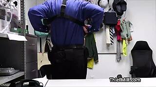 STEALING DESI COUGAR BUSTED HARD FUCKED ON OFFICE DESK