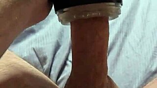 i stroke my huge cock so hard dirty talk leads to massive cumshot