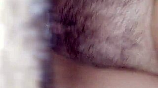 Damn! Homemade Horny Hairy Latina Ass Pounded Hard!