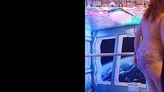 hey check steffi's purple chemise pussy dance getting dirty 😈💃