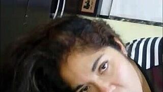 Damn this Latina gives world-class blowjobs wetting cocks and swallowing cum with cucumber deepthroat!