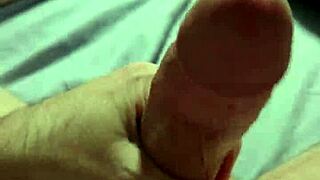 i stroke my huge cock so hard dirty talk leads to massive cumshot