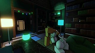 Cute Femboy Librarian Assfucked Library Hard