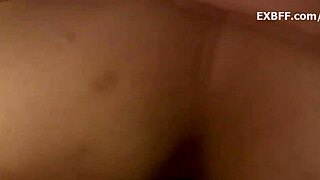 geeky blonde gags on cock after pussy lick?
