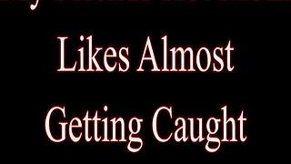 Whoa, my friend's hot milf mom Lory Lace rides cock risking getting caught!