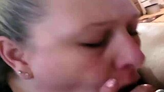 hey this milf wife gives the sloppiest blowjob ever