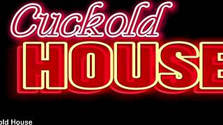 This cheating redhead loves cucking her boyfriend with monster cocks up close!