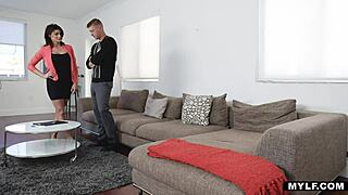 young stud spreads becky's milf pussy wide drenching his cock in juices?