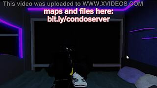 Roblox Slut Deepthroats and Swallows Rough Cumshot?