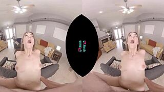 after work kenzie madison bends over for pov doggystyle cumshot facial