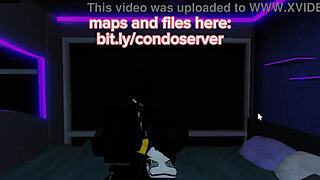 Roblox Slut Deepthroats and Swallows Rough Cumshot?