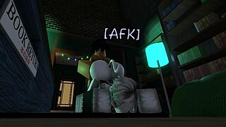 Cute Femboy Librarian Assfucked Library Hard