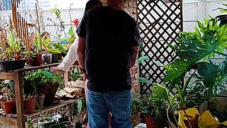 stepbrother fucks stepsis as dad watches then joins