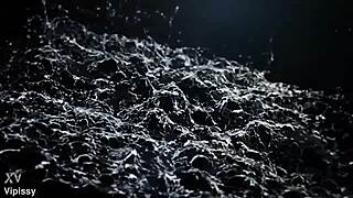 brunette europeans get extreme with soaking wet lesbian toy play