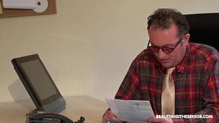 Sir needs young skinny girl's blowjob on monster cock