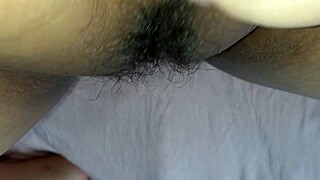 chubby latina spreads her fat hairy pussy homemade