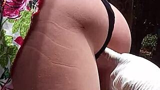 he comes home first thing chups the sex toy cock like a real fuck doll