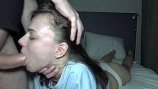stepsister couldnt say no to rough facefucking bbc