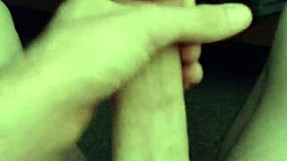 i stroke it solo till hot cum finish sprays everywhere