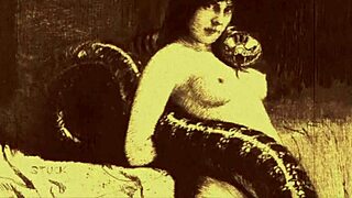 vintage hairy lesbian erotic sketch