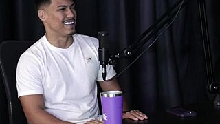 naughty brunette pussy licked after weird client video talk loves risky outdoor fucks