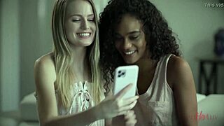 hey, dive into allherluv's starry lesbian threesome ride!