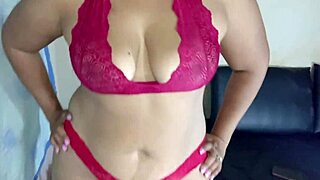 curvy latina bbw milf shakes juicy big ass and natural tits in homemade doggystyle pounding