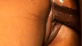 african ebony takes monster black cock doggie style dripping wet