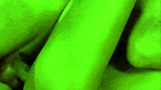 Arab milf teacher instructs ebony lover on erotic blowjob techniques.