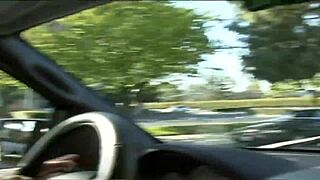 Busty brunette rides monster cock to cum facial