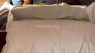 damn this cute colombian student hits the motel post-class we bang hard i creampie her she flips out